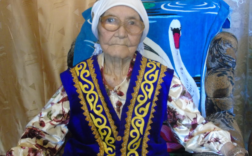 Жительница села Волжское отметила 95-летний  юбилей