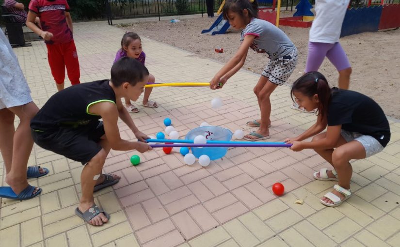 Семьи Наримановского района приняли участие в спортивно-игровой  программе «Летний калейдоскоп»