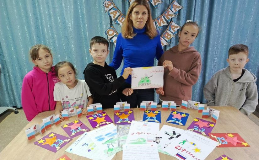 Юные наримановцы написали «Письмо солдату»