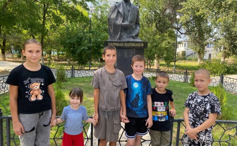Наримановские подростки поддержали акцию „Человек идущий“